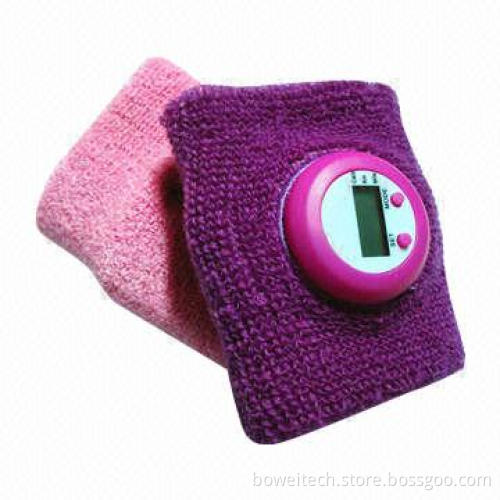 Multifunction wrist pedometer, count step, calorie counter, time display, walking distance